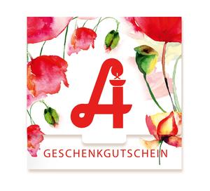 Gutschein bestellen Faltgutschein blanko Gutscheine Card Geschenkgutschein Vorlage Geschenkgutschein-shop AP100A Apotheke Pharmazie Apothekengutschein