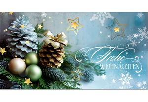 Gutschein zum Falten für Weihnachten