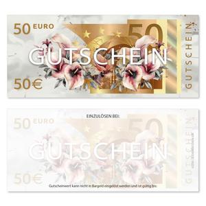 Wertgutscheine für Gutscheinverpackung Gutschein Geschenkgutscheine Geschenk Gutscheine für Kunden Druckerei blanko bestellen Karten geschenkgutscheine.com bestellen Klappkarten hauer U850 