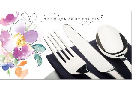 Faltgutscheine für Restaurants, Gastronomie