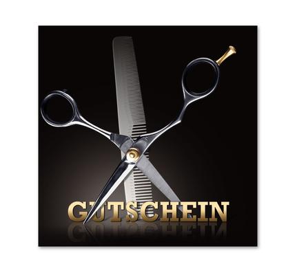 4 Emotion Geschenkgutschein Gutscheinvordrucke Gutschein bestellen K405 Friseurgutschein Friseurgeschäft Friseursalon Friseur hairstyling Frisör Coiffeur Haarstudio Coiffure Coifför