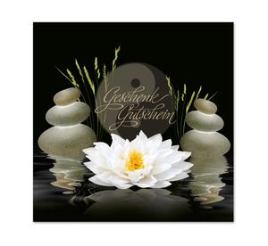 Gutscheinkarte Geschenkgutscheine geschenkgutscheine.com bestellen Klappkarten hauer MA404 Massage Kosmetik Massagepraxis Massagegutschein Wellness Spa Kosmetikinstitut Naturheilkunde Physiotherapie