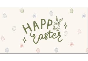 Multicolor Geschenkgutschein für Ostern