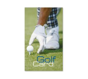 Kunden-Karte Kunden-Karten Kundencard Bonuskarten Kundenkarten SP557 Golf Golfsport Golfsportartikel Golfen