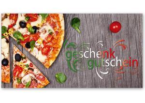 Restaurant Pizza Hotel Pizzeria Gutscheine Geschenkgutschein für Gastronomie 