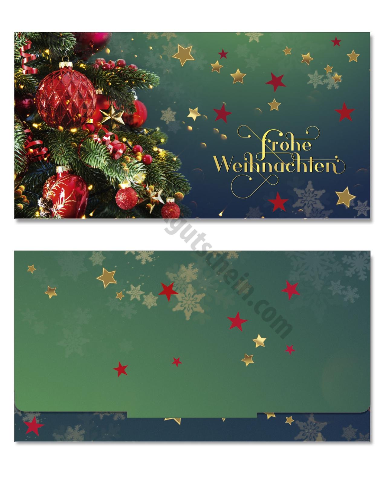 Geschenkgutscheine für Weihnachten