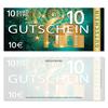 U13110 Wertgutscheine / Euro-Box-Gutscheine 10EUR