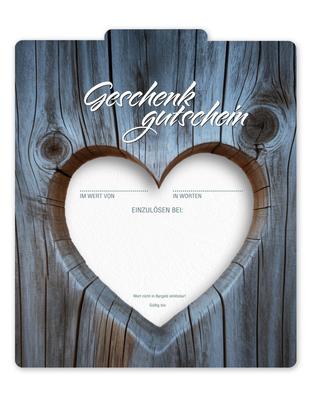 Geschenkgutschein Multicolor zum Falten / Restaurant Gasthaus Gastronomie Gasthof Hotel: Innenseite der Geschenkgutscheine offen