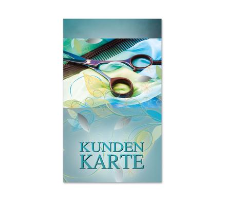 Kundenkarte Kundenkarten Kundenbindung Bonuskarte Treuepass K550 Friseurgutschein Friseurgeschäft Friseursalon Friseur hairstyling Frisör Coiffeur Haarstudio Coiffure Coifför