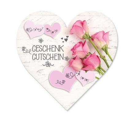 Gutscheinkarte Geschenkgutscheine geschenkgutscheine.com bestellen Klappkarten hauer U453 Muttertag Muttertagsgutschein 14. Februar Valentinstag