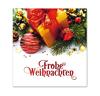 X711 Booklet-Gutschein / Weihnachten Weihnachtsfest X-mas