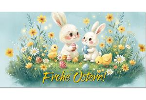 Gutschein mit Ostermotiv