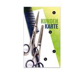 Kundenkarte Kundenkarten Kunden-Cards Kundenbindung Treuekarte Rabattsystem K513 Friseurgutschein Friseurgeschäft Friseursalon Friseur hairstyling Frisör Coiffeur Haarstudio Coiffure Coifför