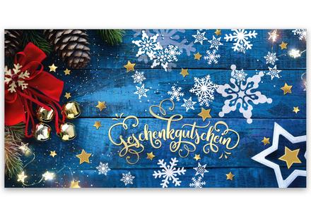 Gutschein Geschenkgutscheine Gutscheine für Kunden drucken blanko bestellen Karten hauer zum selberausfüllen X2015FG für Weihnachten Weihnachtsfest xmas X-mas Weihnachtsmotiv Weihnachtsgutschein