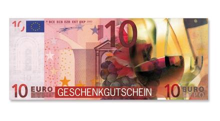 Euro-Box-Gutschein / Restaurant Gasthaus Gastronomie Gastro Gasthof: Vorderseite