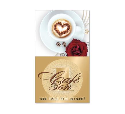 Treue-Bons Treuebons Bonussysteme G1002 Café Caféhaus Kaffeehaus Kaffee