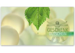 Gutschein Geschenkgutscheine Geschenk Gutscheine für Kunden Druckerei blanko bestellen Karten hauer MA226 Naturheilkunde Heilpraktiker Alternative Medizin Homöopathie Pflanzenheilunde Naturheilkundepraxis