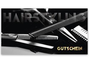 Gutscheinkarte Geschenkgutschein pos-hauer Friseurgutschein Friseurgeschäft Friseursalon Friseur