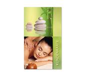 Kundenkarte Kundenkarten Kundenbindung Bonuskarte Treuepass MA559 Massage Kosmetik Massagepraxis Massagegutschein Wellness Spa Kosmetikinstitut Naturheilkunde Physiotherapie