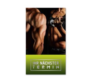 Nächster Termin TerminkärtchenTerminblöcke Terminkarte Termintreue FI704 Fitness Fitnesscenter Fitnessstudio Gymnastikstudio