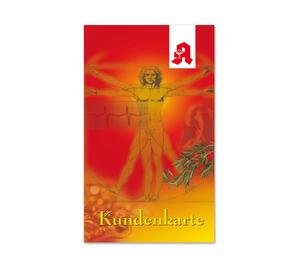 Kundenkarte Kundenkarten Kunden-Cards Kundenbindung Treuekarte Rabattsystem AP552 Apotheke Pharmazie Apothekengutschein