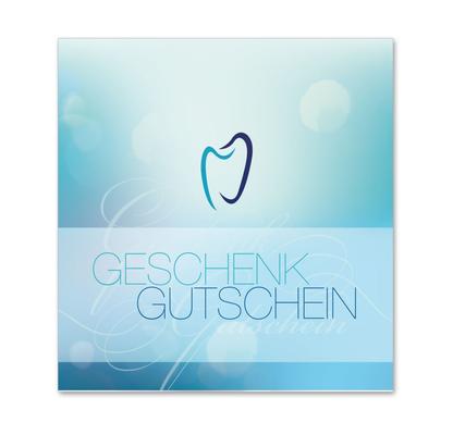 Gutscheinkarte Geschenkgutscheine geschenkgutscheine.com bestellen Klappkarten hauer ZA703 Zahnarzt Bleaching  Zahnbehandlung