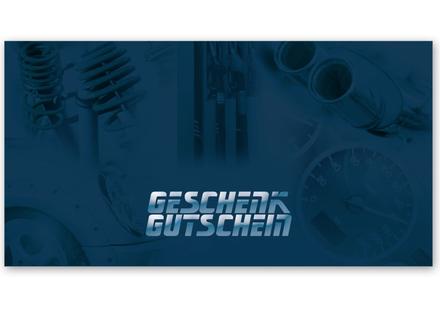 Gutscheinkarte Geschenkgutscheine geschenkgutscheine.com bestellen Klappkarten pos-hauer TK208 Autoteile Autozubehör Autozubehörgutschein Auto KFZ