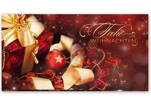 Gutschein Geschenkgutscheine Geschenk Gutscheine für Kunden Druckerei blanko bestellen Karten hauer X217 für Weihnachten Weihnachtsfest xmas X-mas Weihnachtsmotiv Weihnachtsgutschein