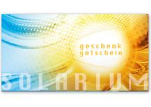 Gutscheinkarte Geschenkgutscheine geschenkgutscheine.com bestellen Klappkarten pos-hauer SN251 Sonnenstudio Bräunungsstudio Tanstudio Bräunungsinstitut Solarium Solariumgutschein