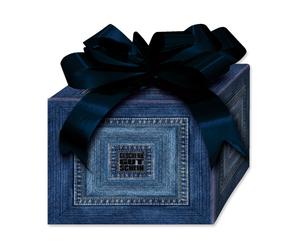 Geschenkgutschein in Form eines Päckchens mit Schleife