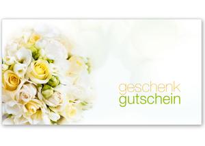 Gutscheinkarte Geschenkgutscheine geschenkgutscheine.com bestellen Klappkarten pos-hauer BL233 für Unternehmen Firma Firmen Kunden Druckerei Werbemittel Büroartikel Blumenhändler Blumenhandlung Blumen Blumengeschäft Blumengutschein