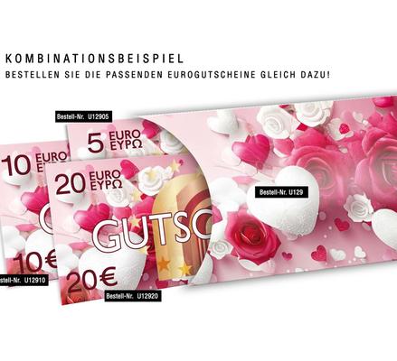 Gutscheinverpackung dreidimensional / Gutschein-Box / Muttertag Valentinstag: Passendes Zubehör