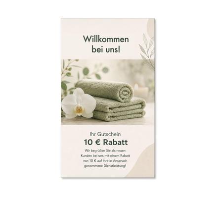 Weiterempfehlung Empfehlungskarte Kundengewinnung KS621 Kosmetik Beauty Kosmetikbedarf Kosmetikinstitut Kosmetiksalon Kosmetikstudio Schönheitssalon Kosmetik-Institut Kosmetik-Salon Kosmetik-Studio Schönheits-Salon Kosmetik-Behandlung Kosmetikgutschein Verwöhngutschein Masseure Massagepraxis Massage Massagen Massageinstitut Massagetherapie Massagegutschein Naturheilkunde Natur-Heilkunde Alternativmedizin Alternative-Medizin Homöopathie Pflanzenheilkunde Apotheke Heilpraktiker Naturheilkunde-Praxis Wellness Spa Wellnessoase Wellnessgutschein