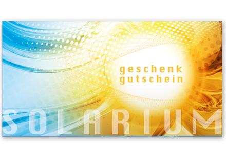 Gutscheinkarte Geschenkgutscheine geschenkgutscheine.com bestellen Klappkarten pos-hauer SN251 Sonnenstudio Bräunungsstudio Tanstudio Bräunungsinstitut Solarium Solariumgutschein