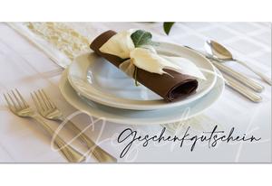 Gutscheine für Restaurantbesuch