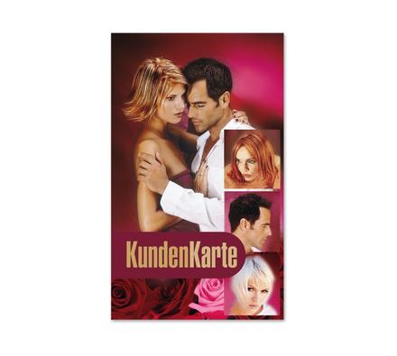 Kundenkarte Kundenkarten Kunden-Cards Kundenbindung Treuekarte Rabattsystem K564 Friseurgutschein Friseurgeschäft Friseursalon Friseur hairstyling Frisör Coiffeur Haarstudio Coiffure Coifför