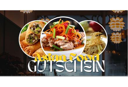 Gutscheinkarte für Asia-Restaurants