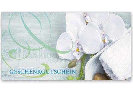 Gutschein Geschenkgutscheine Geschenk Gutscheine für Kunden Druckerei hauer KS273 Massage Kosmetik Massagepraxis Massagegutschein Wellness Spa Kosmetikinstitut Naturheilkunde Physiotherapie