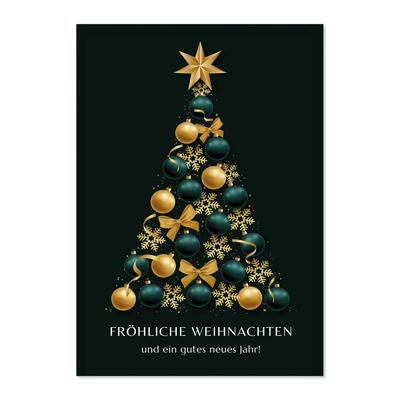 Weihnachtskarte / Postkarte: Vorderseite