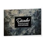 DRUCKboutique Trauerkarten / Danksagung zum Falten