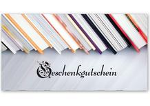 Gutschein bestellen Faltgutschein blanko Gutscheine Card Geschenkgutschein Vorlage Geschenkgutschein-shop BU220 Bücherei Buchladen Buchhandelsgesellschaft Buchhandel Buchhandlung Buchgutschein