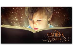 Gutscheinkarte Geschenkgutscheine geschenkgutscheine.com bestellen Klappkarten pos-hauer BU223 Bücherei Buchladen Buchhandelsgesellschaft Buchhandel Buchhandlung Buchgutschein