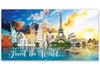 R219 Geschenkgutschein Multicolor zum Falten / Reisebüro R219 Geschenkgutschein Multicolor zum Falten / Reisebüro