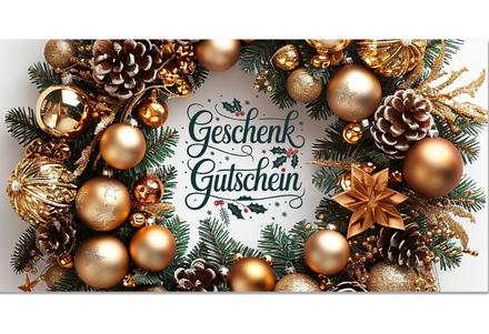 Weihnachtsgutscheine