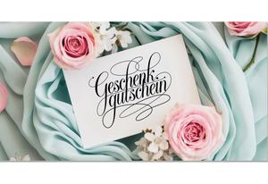 Gutschein für Mode Schneiderei Textil