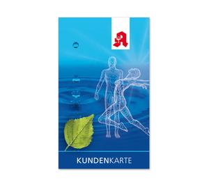 Kundenkarte Kundenkarten Kundenbindung Bonuskarte Treuepass AP560 Apotheke Pharmazie Apothekengutschein