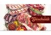 M246 Geschenkgutschein Multicolor zum Falten / Fleischhauerei M246 Geschenkgutschein Multicolor zum Falten / Fleischhauerei