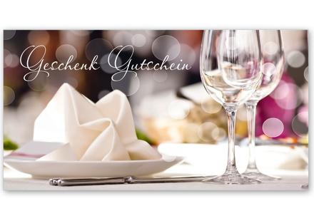 Geschenkgutscheine für Restaurants