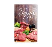 Kundenkarte Kundenkarten Kundenbindung Bonuskarte Treuepass M566 Metzgerei Fleischer Fleischhauerei Fleisch und Wurst Fleisch und Wurstwaren