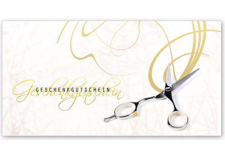 Gutschein Geschenkgutscheine Geschenk Gutscheine für Kunden Druckerei blanko bestellen Karten hauer K273 Friseurgutschein Friseurgeschäft Friseursalon Friseur hairstyling Frisör Coiffeur Haarstudio Coiffure Coifför